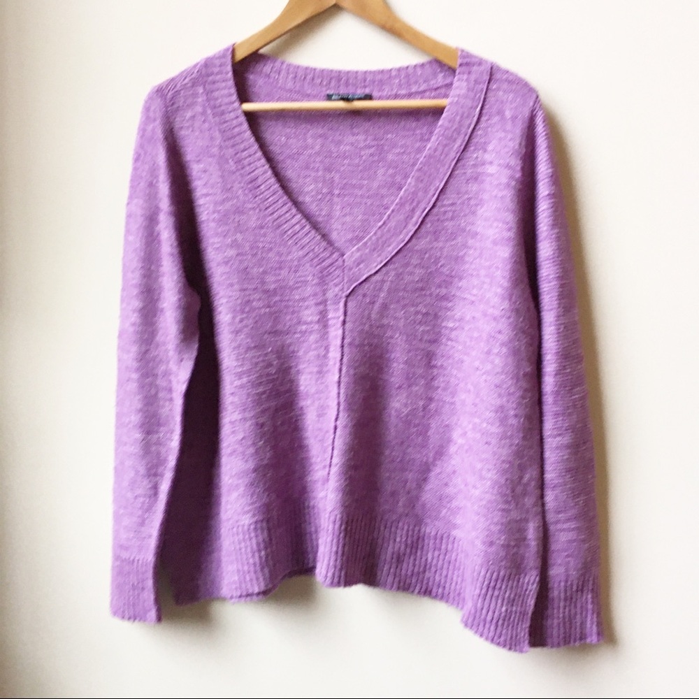 Eileen Fisher v-neck pullover sweater